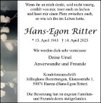 eine Anzeige